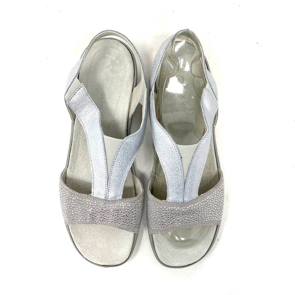 Flexus By Spring Step Risa Sandals in Silver - Picture 5 of 8